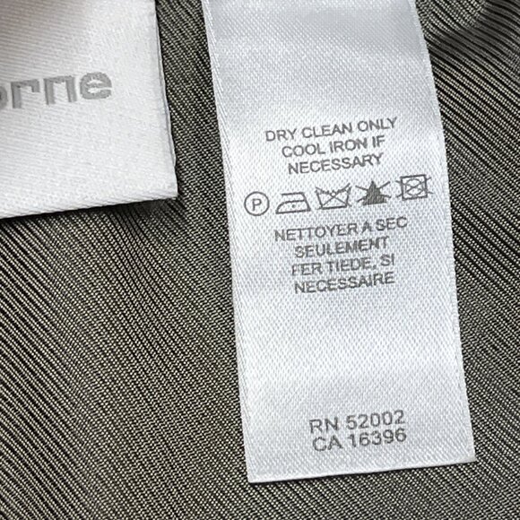 Liz Claiborne Y2K Skirt 10 Green Plaid Mini Wool Blend Dark Academia Preppy - Picture 9 of 9